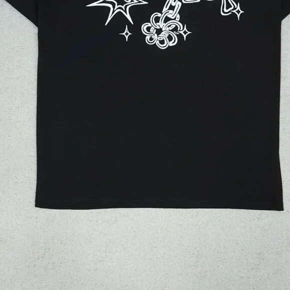 Always Black Trend Graphic Short Sleeve T Shirt